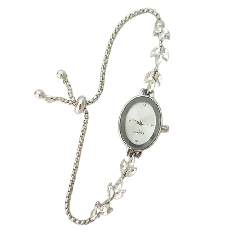 Bebe Silver Watch Bracelet