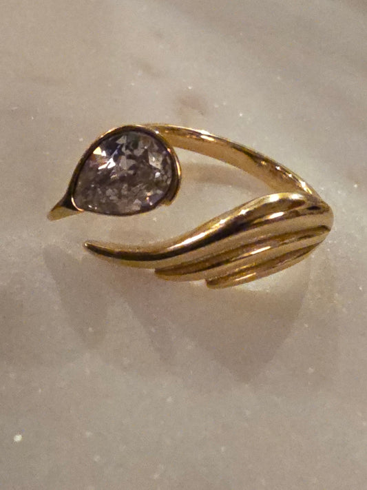 Gem & Wing Ring