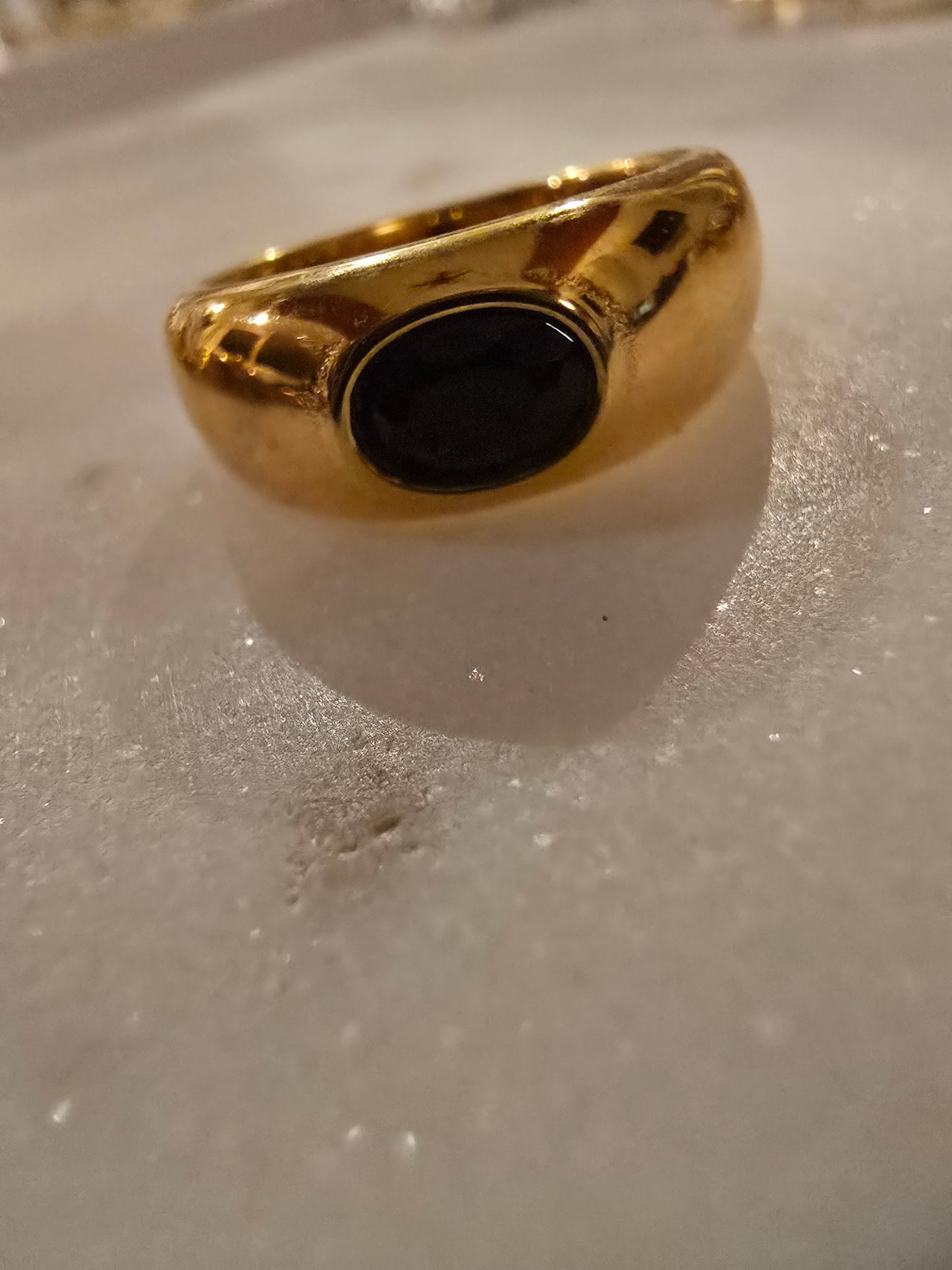 Black Gem Ring