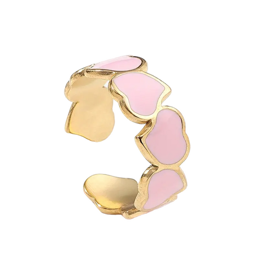 Pink Heart Ring