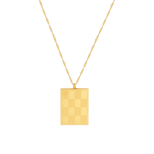 Checkered Necklace