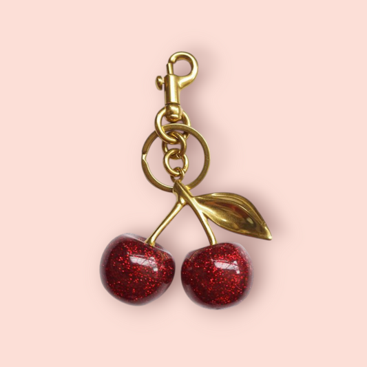 Cherry Purse Keychain