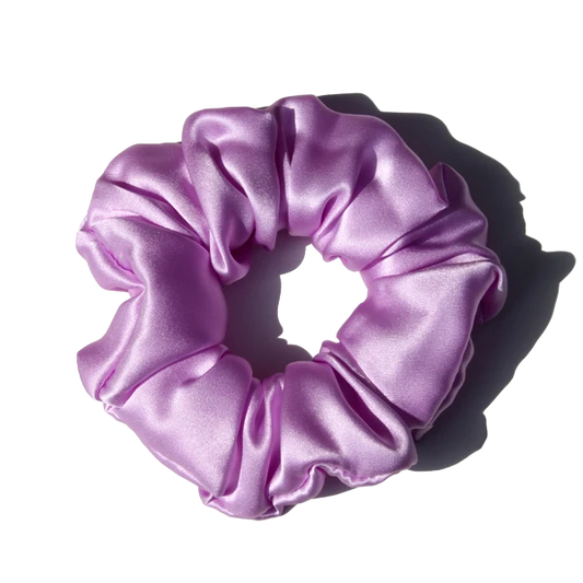 Light Purple Silk Scrunchie